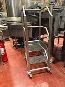 Galvanized Grating Stair Tread